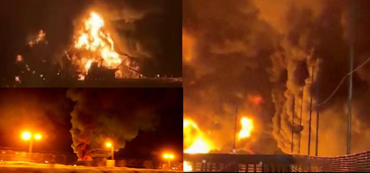 खाडी क्षेत्रमा तीन थप कार्गो जहाजमाथि आक्रमण, कच्चा तेलको मूल्य पुनः सय डलर नजिक