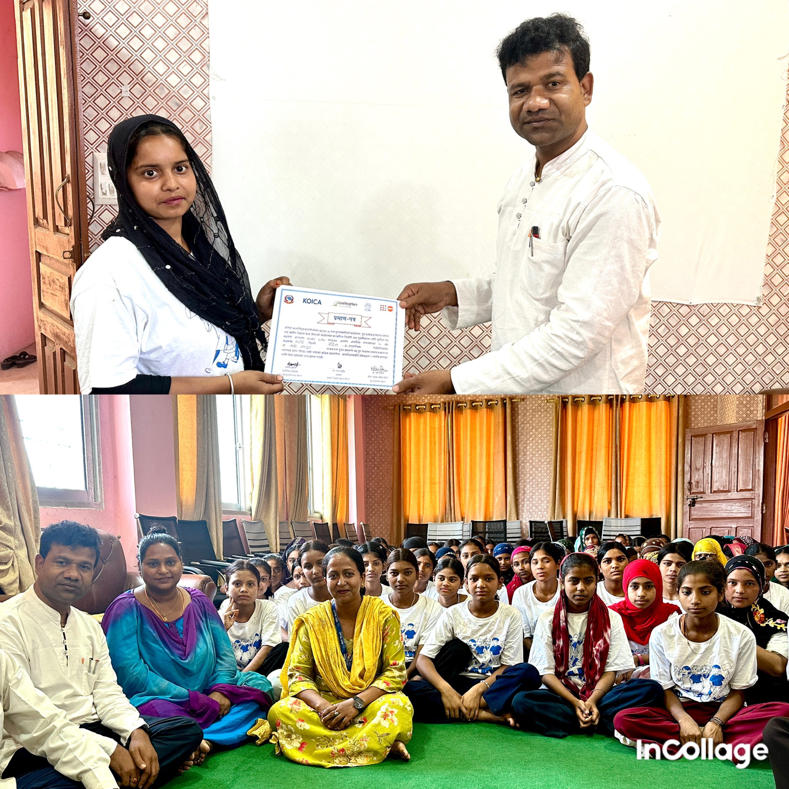 SAFE Girls परियोजना अन्तर्गत कौडेना गाउँपालिकामा Graduation Ceremony तथा प्रमाणपत्र वितरण कार्यक्रम सम्पन्न
